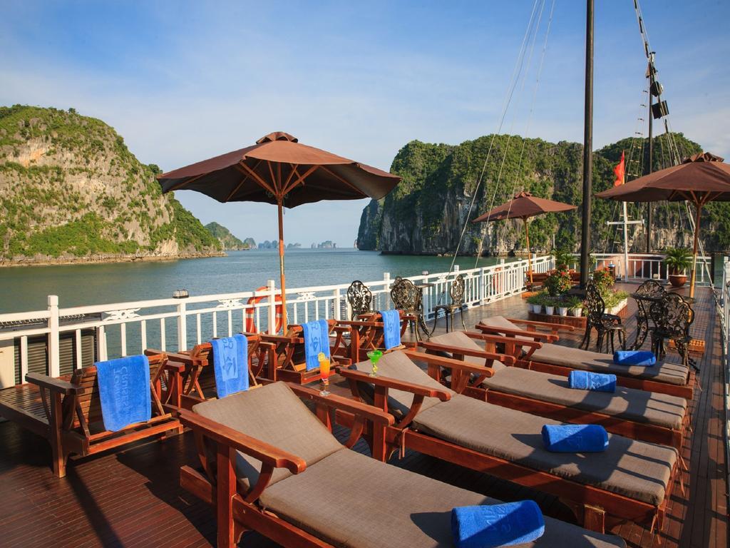 Garden Bay Premium Cruise Hotell Ha Long Eksteriør bilde